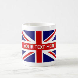 カスタムなイギリスの英国国旗の旗のコーヒー・マグ コーヒーマグカップ