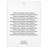 カスタムなイベントのクリップボード クリップボード (裏面)