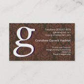 カスタムなイベントの名刺 名刺 (裏面)