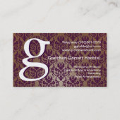 カスタムなイベントの名刺 名刺 (裏面)