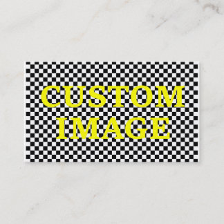 カスタムなイメージおよびカスタムの文字 名刺