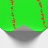 カスタムなイメージの写真パーソナライズなEleganza ラッピングペーパー (角)