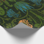 カスタムなウィリアム・モリスのつる植物パターン包装紙 ラッピングペーパー (角)