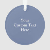 カスタムなオーナメント自由の女神 オーナメント (裏面)