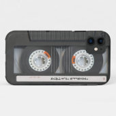 カスタムなカセットMixtape Case-Mate iPhoneケース (裏面(横))