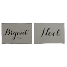 カスタムなカップルの枕名前かイニシャル