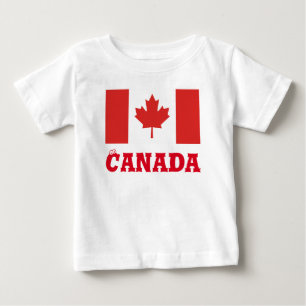 カスタムなカナダ日のワイシャツ ベビーTシャツ