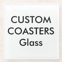カスタムなガラスコースター