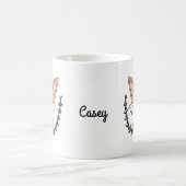 カスタムなキツネのマグのパーソナライズなキツネのマグのかわいいキツネのマグ コーヒーマグカップ (中央)