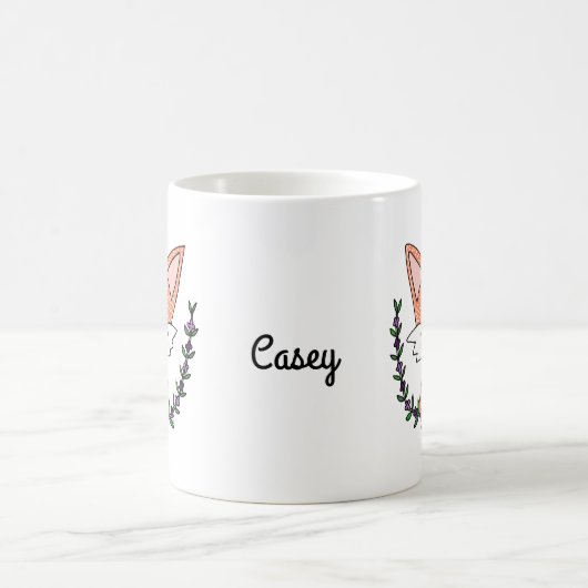 カスタムなキツネのマグのパーソナライズなキツネのマグのかわいいキツネのマグ コーヒーマグカップ (中央)