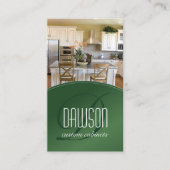 カスタムなキャビネットメーカーの名刺 名刺 (正面)