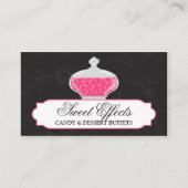 カスタムなキャンデーおよびデザートのビュッフェ 名刺 (正面)