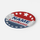 カスタムなキャンペーンテンプレート ペーパープレート (アングル)