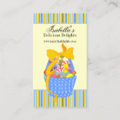 カスタムなギフトのバスケット 名刺 (正面)