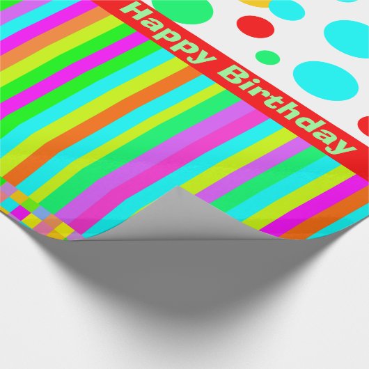 カスタムなギフト用包装紙PAPPER、誕生日、クリスマスのギフト ラッピングペーパー (角)