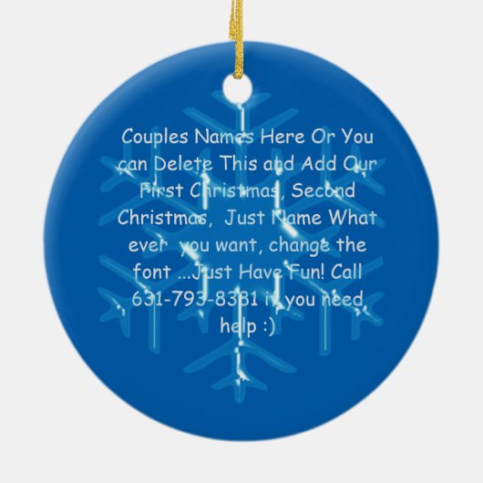 カスタムなクリスマスのイルカのオーナメントのギフト2018年 セラミックオーナメント (裏面)