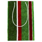 カスタムなクリスマスのギフト ミディアムペーパーバッグ (正面)