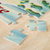 カスタムなクリスマスのパズル ジグソーパズル (側面)