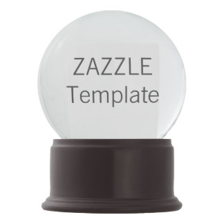 カスタムなクリスマスのフェイクなメルローのオニックスの雪の地球 スノーグローブ