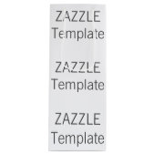 カスタムなクリスマスの光沢のあるワインのギフトバッグのブランク ワインギフトバッグ (正面)