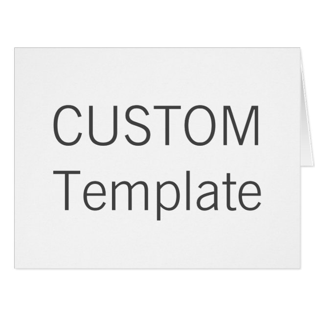 カスタムなクリスマスの挨拶状11 x 8.5"大きい大きい (正面横)