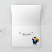 カスタムなクリスマスの挨拶、Olentzero + Ikurriña: シーズンカード (内部)