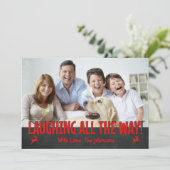 カスタムなクリスマスカードをずっと笑わせること シーズンカード (スタンド正面)