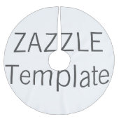 カスタムなクリスマスツリーのスカートによってブラシをかけられるポリエステル ブラッシュドポリエステルツリースカート (正面)