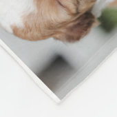 カスタムなコラージュチョークで書く5つの写真、パーソナライズ フリースブランケット (角)