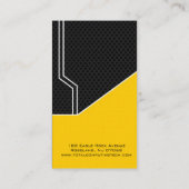 カスタムなコンピュータ技術者の名刺 名刺 (裏面)