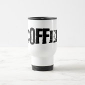 カスタムなコーヒータンブラー-個人化して下さい トラベルマグ (中央)