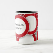 カスタムなコーヒー・マグ15ozはZazz_itによって一流加えます マグカップ (中央)