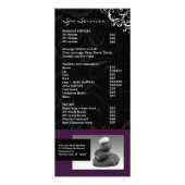 カスタムなサロンの棚カード ラックカード (裏面)