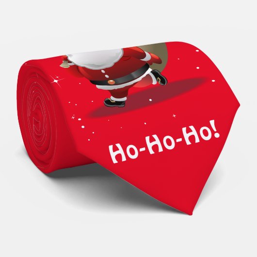 カスタムなサンタクロース ネクタイ (ロール)