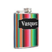 カスタムなスペイン人のSerapeのメキシコ総括的なパーソナライズ フラスク (右)