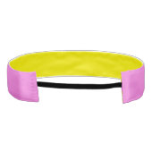 カスタムなソフトボールのヘッドバンドチームおよびプレーヤーの名前 アスレチックヘッドバンド (裏面)