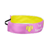 カスタムなソフトボールのヘッドバンドチームおよびプレーヤーの名前 アスレチックヘッドバンド (左)