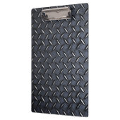 カスタムなダイヤモンドのプレートのデザインのクリップボード クリップボード (左)