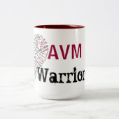 カスタムなツートーンAVMの戦士のマグ ツートーンマグカップ (中央)