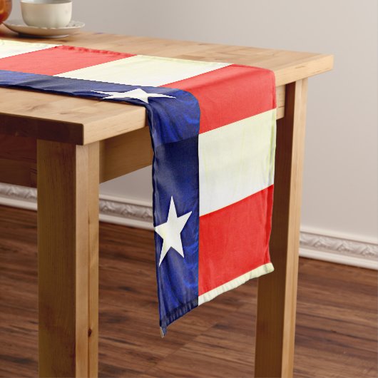 カスタムなテキサス州の旗のテーブルのランナー ショートテーブルランナー (インサイチュ)