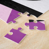 カスタムなディスコのターンテーブルのレトロの記録 ジグソーパズル (側面)