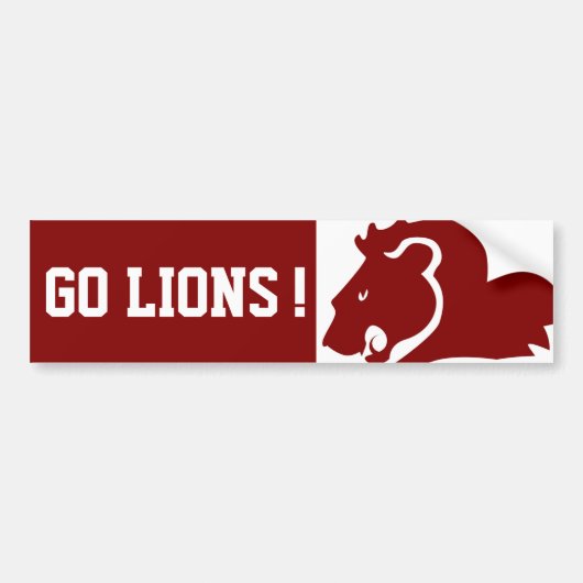 カスタムなデザイナーステッカー バンパーステッカー (正面)