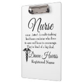 カスタムなナースのクリップボード クリップボード (左)