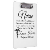 カスタムなナースのクリップボード クリップボード (右)