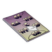 カスタムなネットボールプレーヤーはパーソナライズ置きます ノートブック (右側)