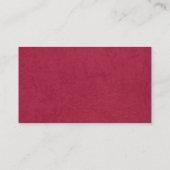 カスタムなバイクの建築者の名刺 名刺 (裏面)