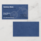 カスタムなバイクの建築者の名刺 名刺 (正面/裏面)