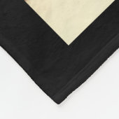 カスタムなバレエシューズの写真 フリースブランケット (角)