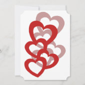 カスタムなバレンタインデーの招待状 招待状 (正面)