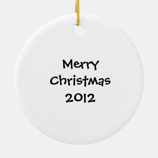 カスタムなバレーボール家族の休日のオーナメント セラミックオーナメント (裏面)